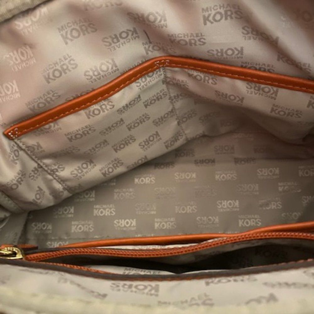 Michael Kors Jacquard Satchel with shoulder strap - Picture 5 of 6